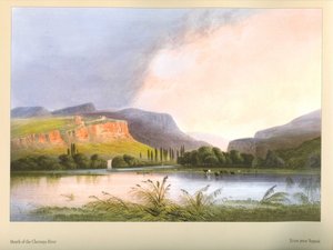 Monding van de rivier de Zwarte